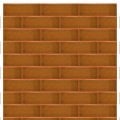 Armada Çini 7x21 Cm Düz Karamel  Çini Seramik