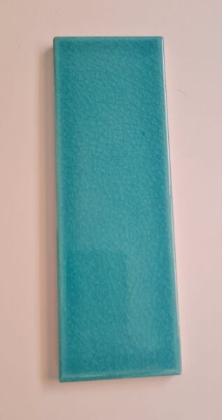 Armada Çini 7x21 Cm Düz Turkuaz  Çini Seramik