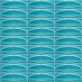 Armada Çini 7x21 Cm Elips Turkuaz  Çini Seramik