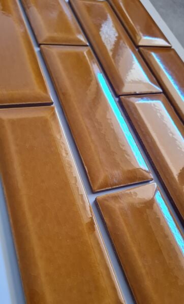 Armada Çini 7x21 Cm Metro Karamel  Çini Seramik