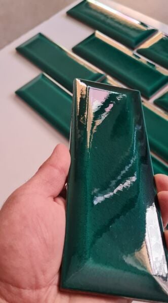 Armada Çini 7x21 Cm Metro Yeşil  Çini Seramik