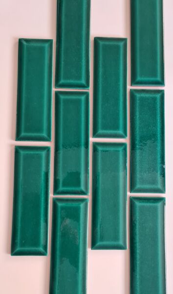Armada Çini 7x21 Cm Metro Yeşil  Çini Seramik