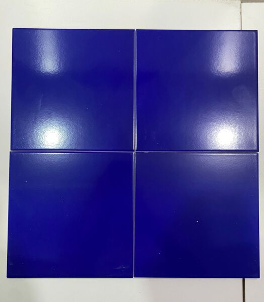 Armada Çini 20x20 Cm Ac 25 Kobalt Mavi Renk Çini Seramik Karo