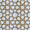 Armada Çini 20x20 Cm SP 89-v Sarı Beyaz Türkmen Yıldızı Çini Karo