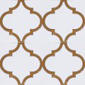 Armada çini 20x20 cm SP 103 Arabesk Sarı Beyaz Desenli Kütahya çini