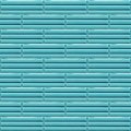 Armada Çini 7x21 Cm Bambu Turkuaz  Çini Seramik