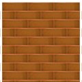 Armada Çini 7x21 Cm Düz Karamel  Çini Seramik