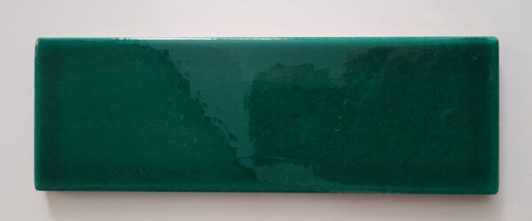 Armada Çini 7x21 Cm Düz Yeşil  Çini Seramik