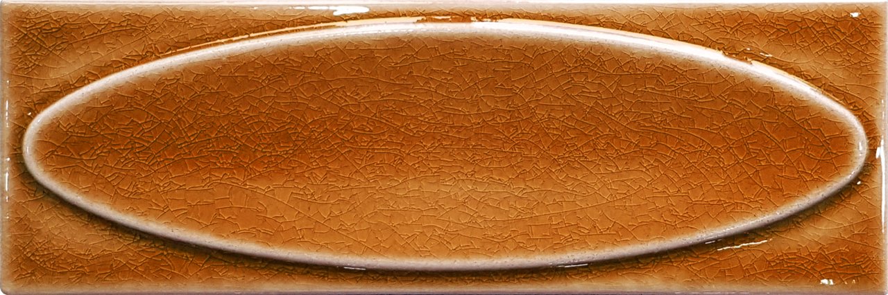 Armada Çini 7x21 Cm Elips Karamel  Çini Seramik