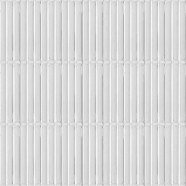 Armada Çini 7x21 Cm Bambu Beyaz  Çini Seramik