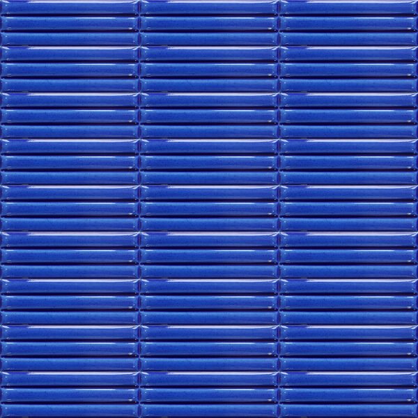 Armada Çini 7x21 Cm Bambu Kobalt  Çini Seramik