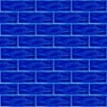 Armada Çini 7x21 Cm Gölgeli Kobalt  Çini Seramik