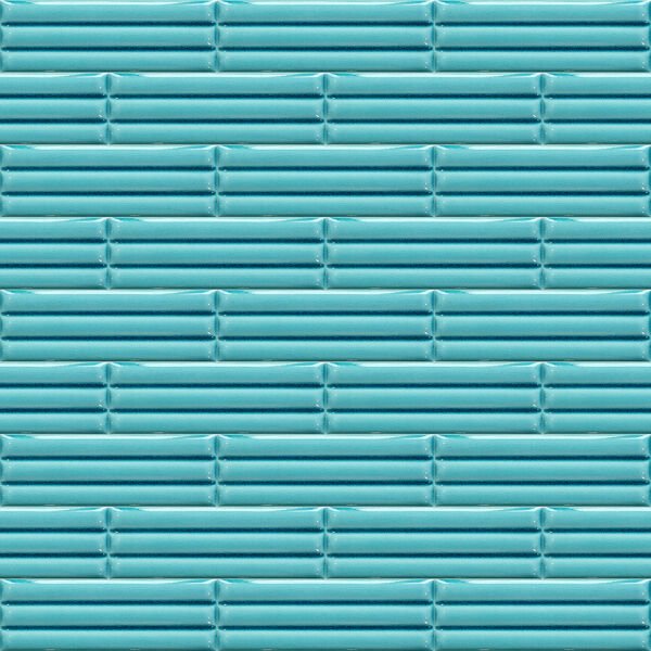 Armada Çini 7x21 Cm Bambu Turkuaz  Çini Seramik