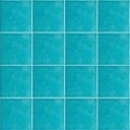 Armada Çini 12,5x12,5 Cm Düz Turkuaz Çini Seramik Karo