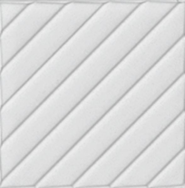 Armada Çini 20x20 Cm Linea Beyaz Modern Desenli Çini Seramik Karo