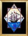 Armada Çini 80x100 Cm ED 682 Yıldız Kalyon Çini Pano