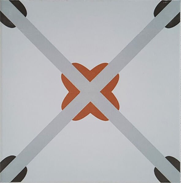 Armada Çini 20x20 Cm YC 9 Sarı Kahve  Yer Çinisi