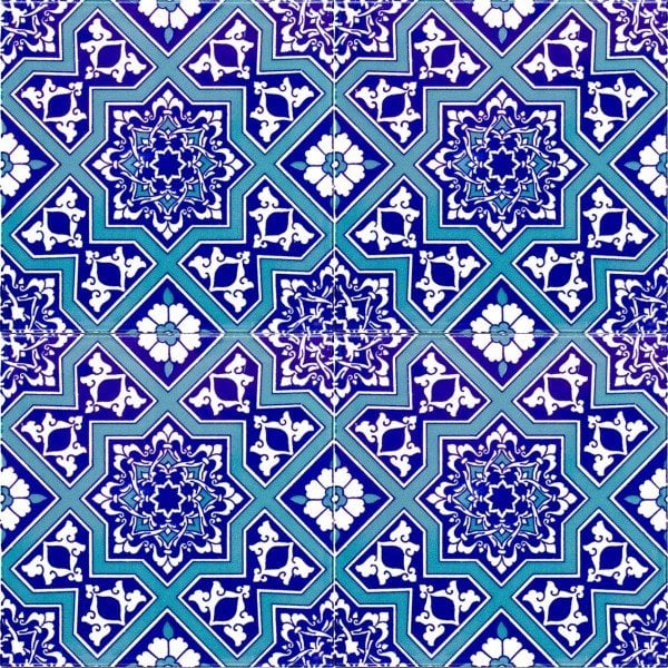 Armada Çini 60x100 Cm Ac 12 Selçuk Serigraf Türk Hamamı Pano