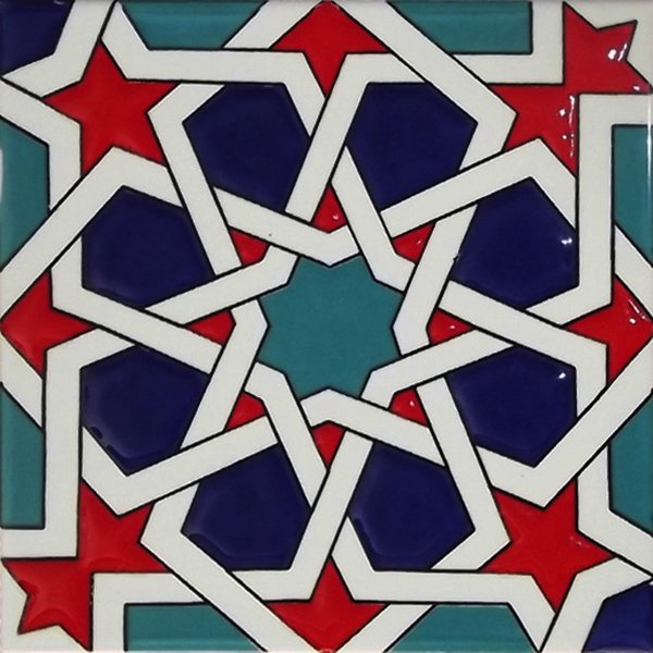 Armada Çini 60x100 Cm SP 88 Maroc Serigraf Türk Hamamı Pano