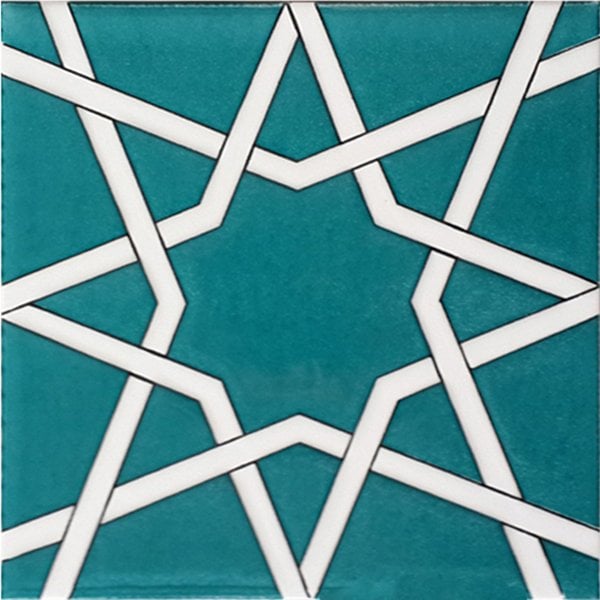 Armada Çini 60x100 Cm SP 94 Yıldız Serigraf Türk Hamamı Pano