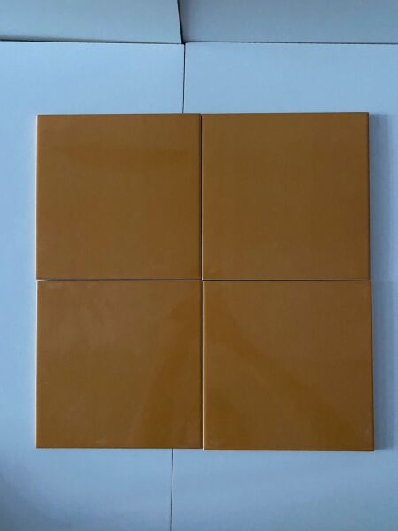 Armada Çini 20x20 Cm Ac 23 Karamel Renk Çini Seramik Karo