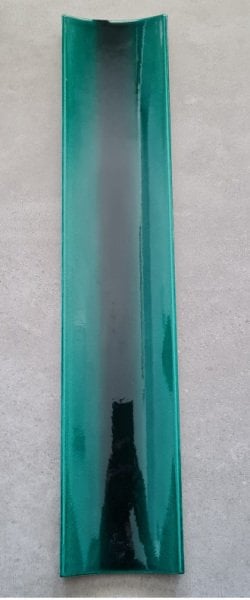 Armada Çini 10x100 Bar Önü Yeşil Seramik Oluklu Çini