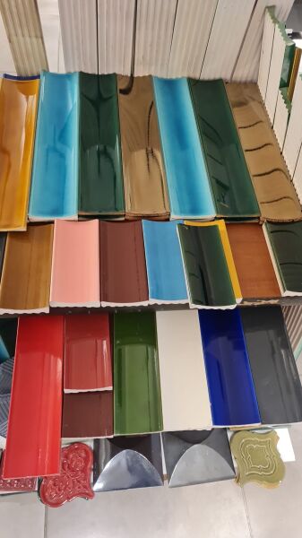 Armada Çini 10x100 Bar Önü Karamel Çini Seramik
