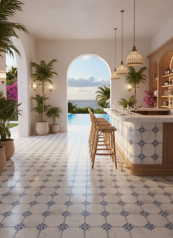 Armada Çini 20X20 YC İSTANBUL porselen yer çinisi