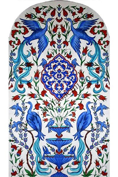 Armada Çini 80x160 Eldekoru çini pano