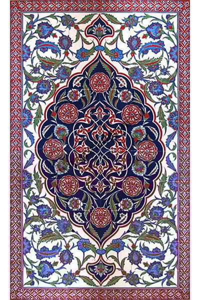 Armada Çini 120x200 El yapımı Kütahya çini pano