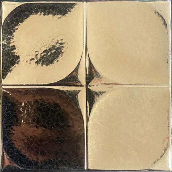 Armada Çini 12,5x12,5 Cm Defakto Bronz Seramik Karo