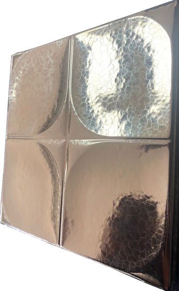 Armada Çini 12,5x12,5 Cm Defakto Bronz Seramik Karo
