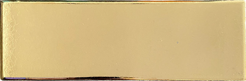 Armada Çini 7x21 Cm Düz Bronz  Çini Seramik