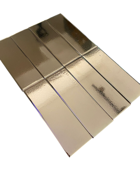 Armada Çini 7x21 Cm Düz Bronz  Çini Seramik