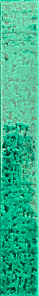 Armada Çini 5X40  FLAT Rustik Yeşil Çini Seramik
